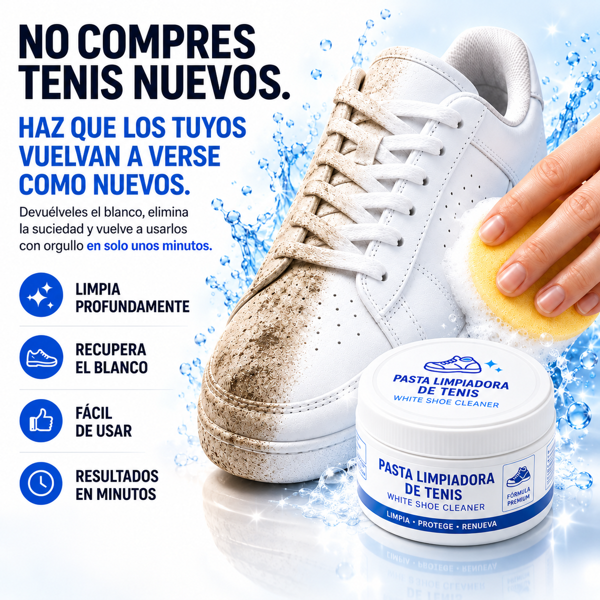 Pasta Limpiadora de Tenis Rovian Care