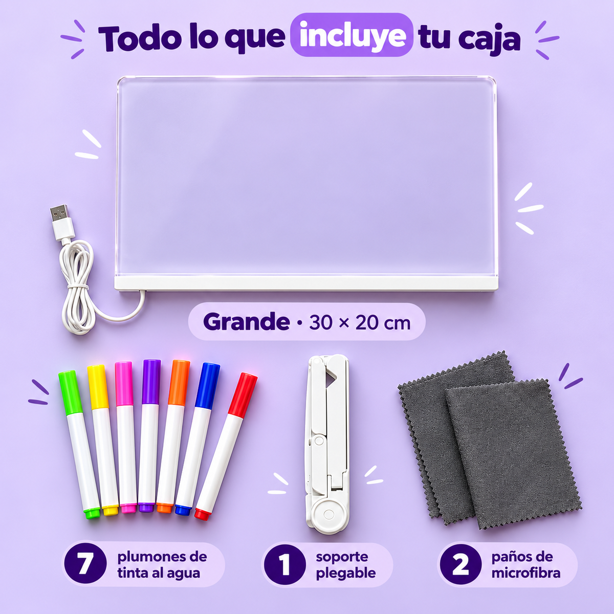 Pizarra de Dibujo LED Rovian™