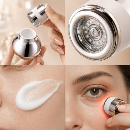 TCZ™ Crema De Ojos Con Terapia Luz Roja