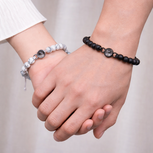 Pulseras de Pareja "Te Amo" en 100 Idiomas